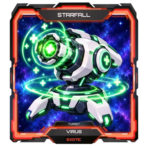 Virus turret card, Exotic